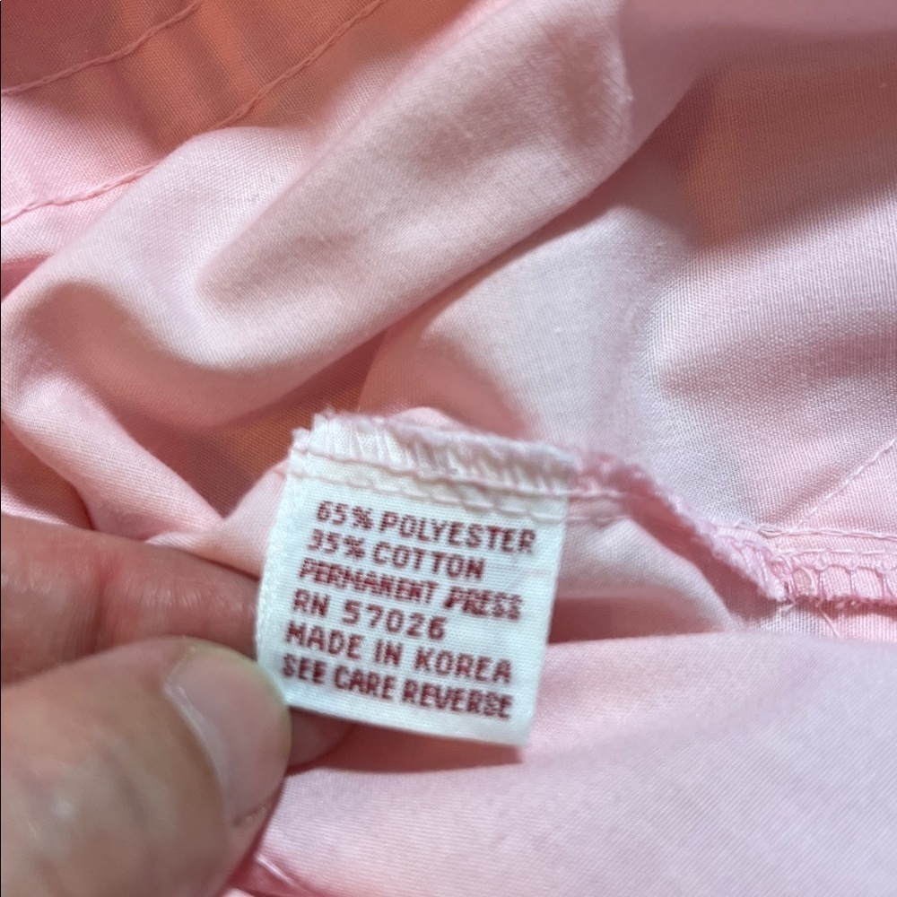 Vintage Midcentury Haband Pink Embroidered Cowgirl Glam Western Button Up Medium - Picture 11 of 11